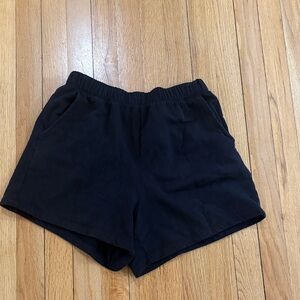 Electric & Rose Black cozy shorts